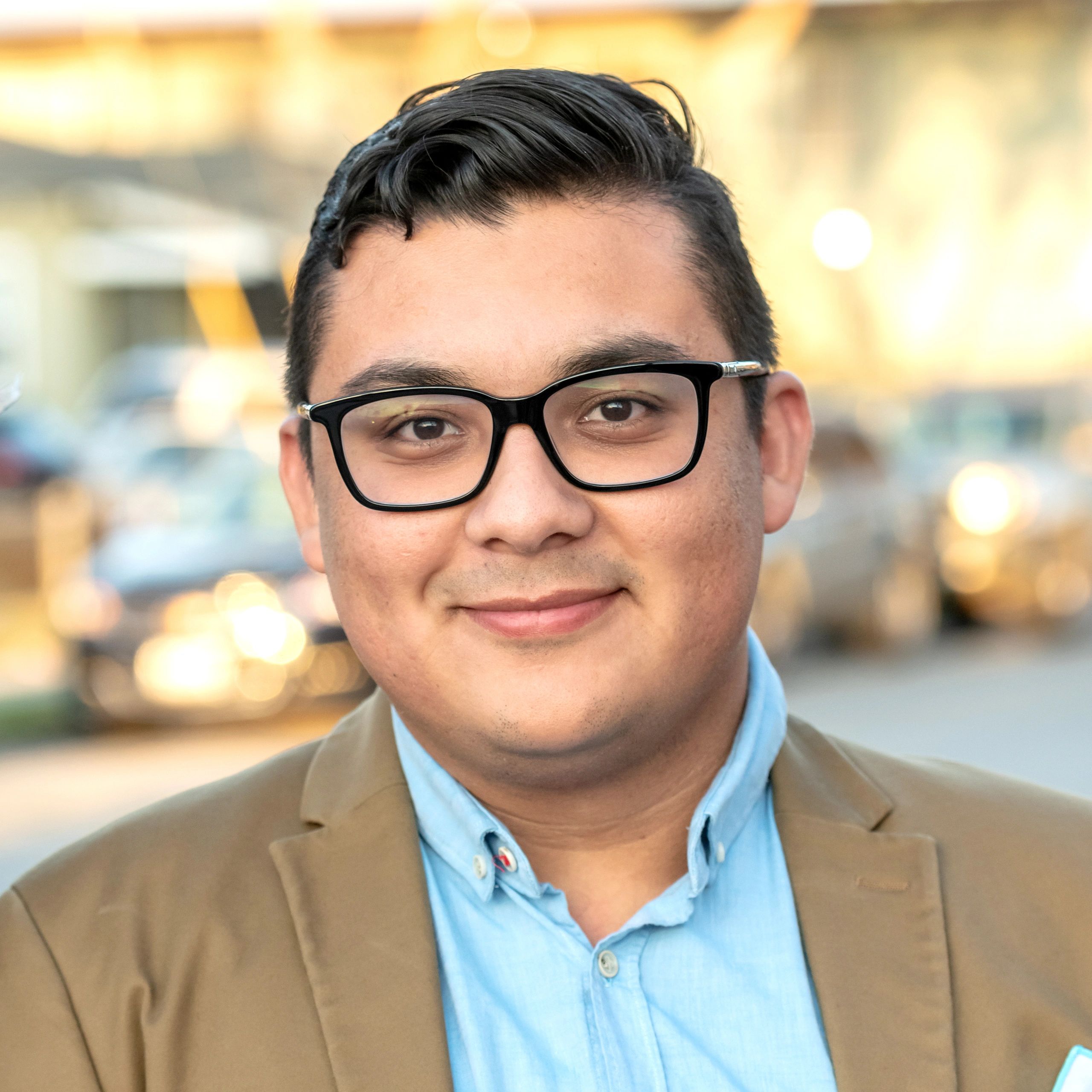 Portrait of a business client